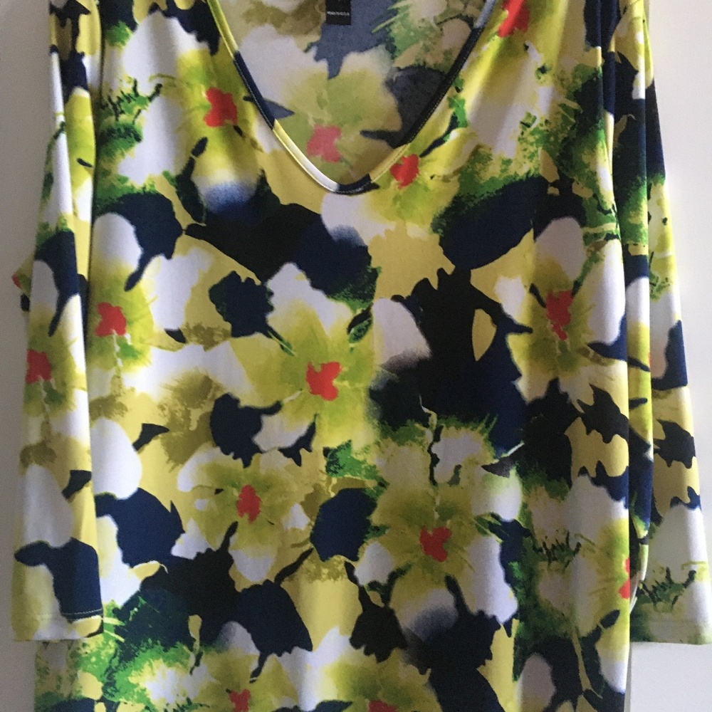 Colorful Clara Sunwoo V-Neck Top